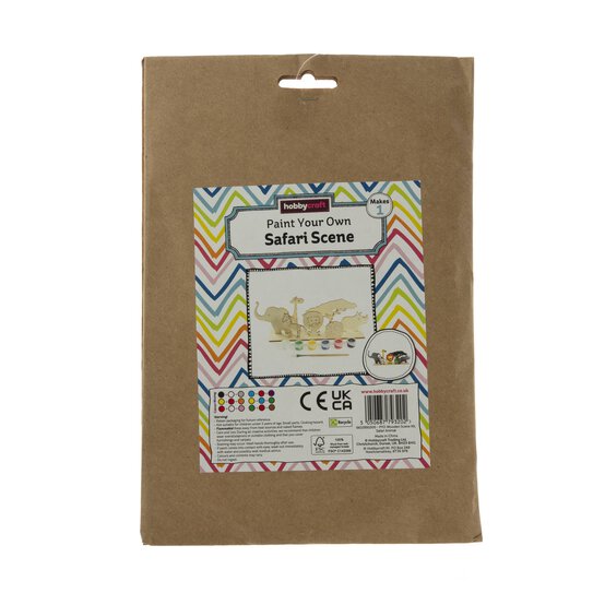 Paint Your Own Safari Scene image number 3