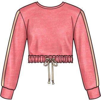 New Look Girls’ Top and Joggers Sewing Pattern N6649 image number 4