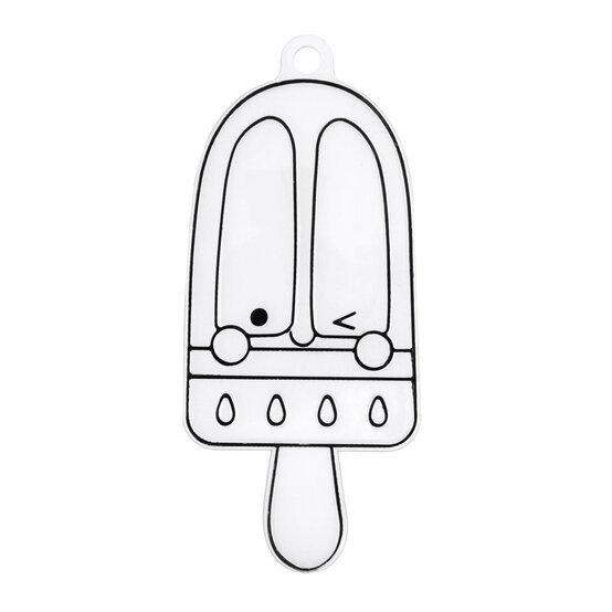 Ice Lolly Plastic Suncatcher image number 1