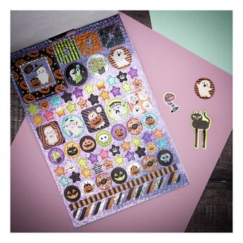 Halloween Sparkle Stickers 250 Pack