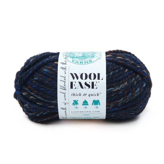 Lion Brand Night Shadow Wool-Ease Thick & Quick 170g image number 1