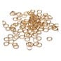 Beads Unlimited Gold Plated Split Rings 70 Pack image number 1