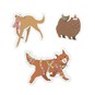 Christmas Puppy Stickers 3 Pack image number 1