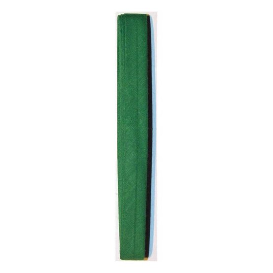 Emerald Poly Cotton Bias Binding 12mm x 2.5m image number 1