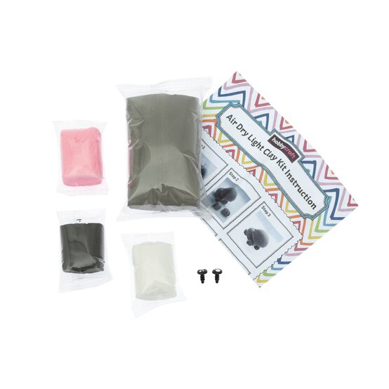 Cat Air Dry Light Clay Kit image number 3