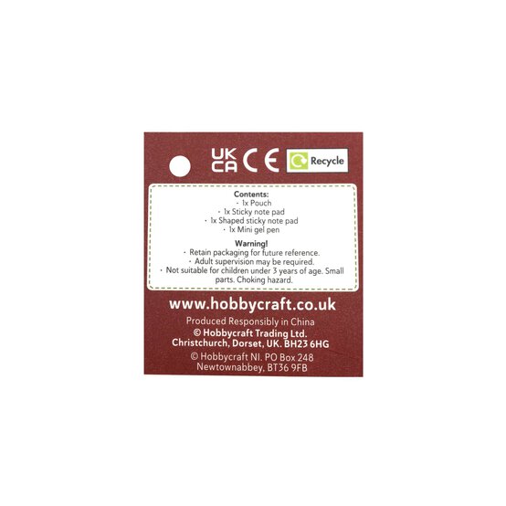 Christmas Bauble Plush Stationery Set image number 4