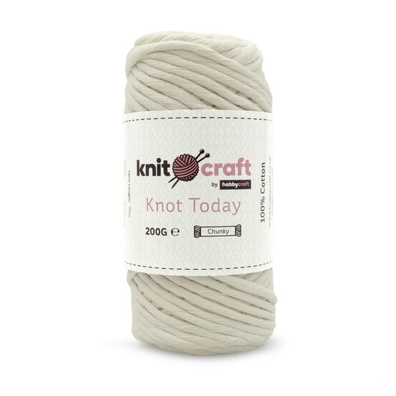 Knitcraft Natural Knot Today Yarn 200g  image number 1