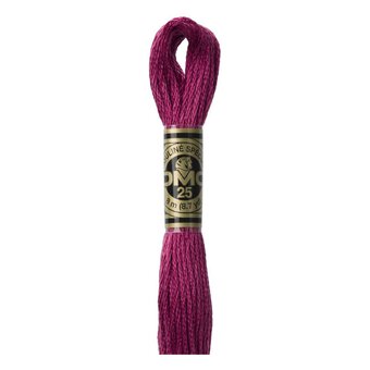 DMC Pink Mouline Special 25 Cotton Thread 8m (3803)