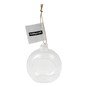 Round Fillable Glass Bauble 8cm image number 1