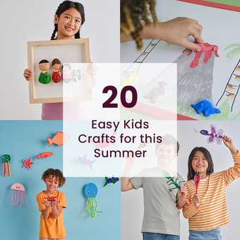 20 Easy Kids Crafts for this Summer