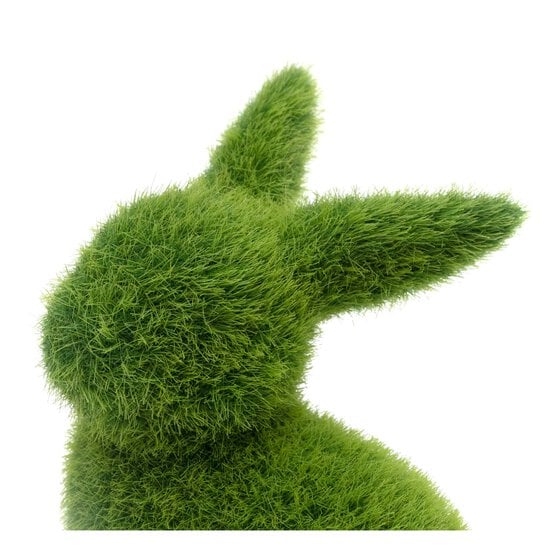 Faux Grass Bunny 10cm image number 4