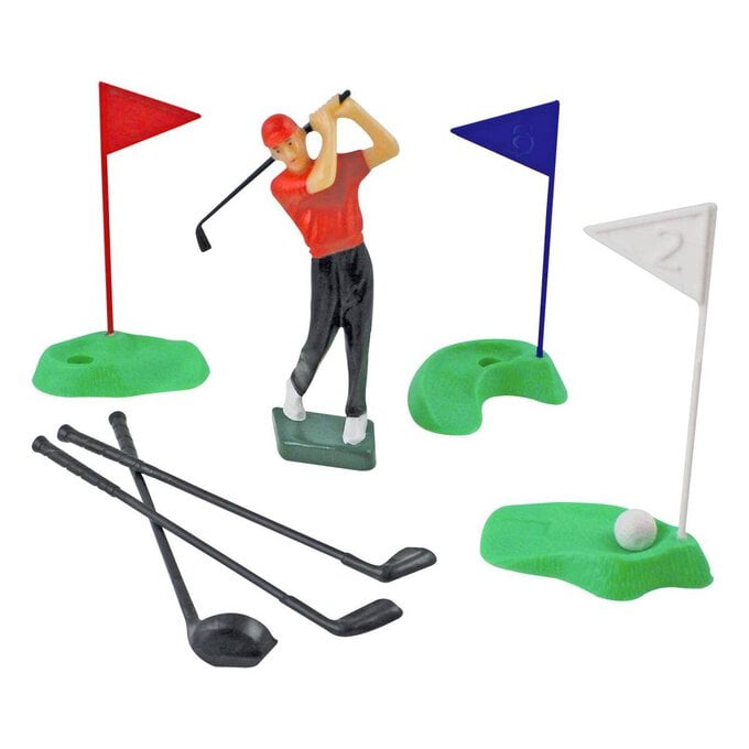 PME Golf Cake Topper Set 13 Pieces image number 1