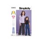 Simplicity Girls' Top and Trousers  Sewing Pattern S9863 (HH 3-6) image number 1