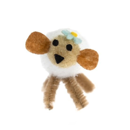 Felt Sheep Embellishments 4 Pack image number 4