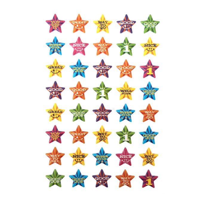 Star Reward Puffy Stickers image number 1