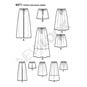 New Look Women's Shorts Skirt and Trousers Sewing Pattern 6271 image number 2