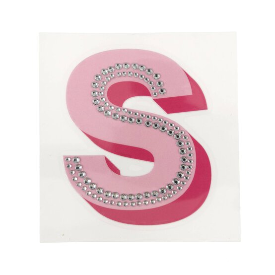 Cold Transfer and Bling Letter S Sticker Set image number 2