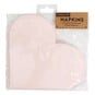 Pink Heart Shape Paper Napkins 20 Pack image number 2