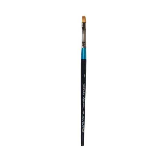 Daler-Rowney Aquafine Short Flat Watercolour Brush 0.5 Inches image number 2
