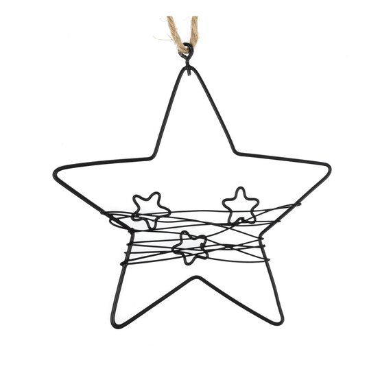 Star Wire Decoration 10cm image number 2