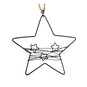 Star Wire Decoration 10cm image number 2