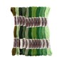 Green Embroidery Floss 8m 12 Pack image number 1