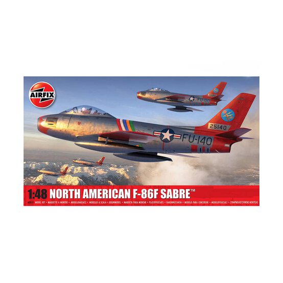 Airfix North American F-86F Sabre Model Kit 1:48 image number 1