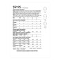 Simplicity Baby Jumpsuit Sewing Pattern S9195 (XXS-L) image number 2