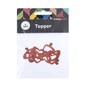 Red Heart Sunglasses Card Toppers 4 Pack image number 4