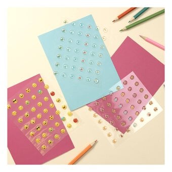 Adhesive Dinosaur Gems 42 Pack 
