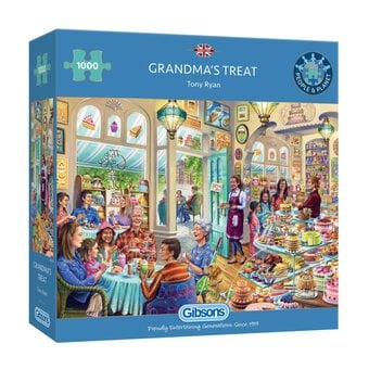 Gibsons Grandma’s Treat Jigsaw Puzzle 1000 Pieces