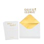 Create & Celebrate Gold Party Invitations 20 Pack image number 1