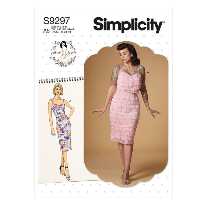 Simplicity Women’s Dress Sewing Pattern S9297 (6-14) image number 1