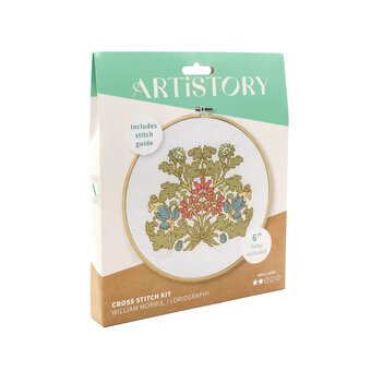 Artistory William Morris Floriography Embroidery Kit