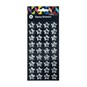 Silver Star Epoxy Stickers 36 Pack  image number 4