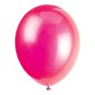 Fuchsia Latex Balloons 10 Pack image number 1