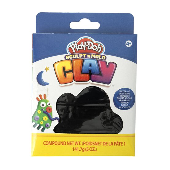 Play-Doh Black Sculpt ‘n Mold Clay 142g image number 1