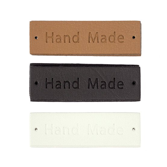 PU Handmade Labels 10 Pack image number 2