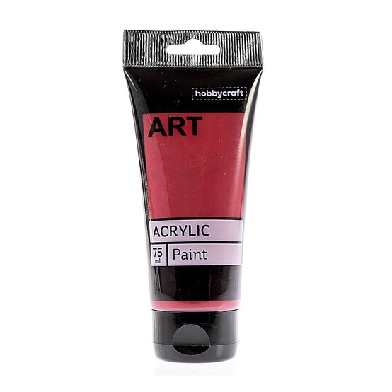 Burgundy Art Acrylic Paint 75ml image number 1