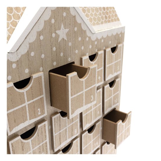 Wooden Advent House image number 4