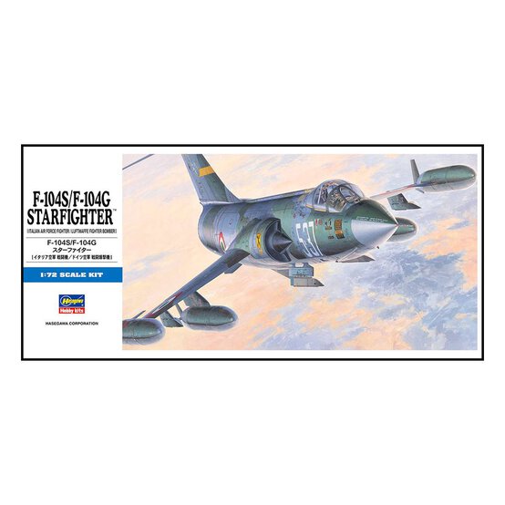 Hasegawa F-104S/F-104G Starfighter Model Kit 1:72 image number 1