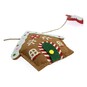 Felt Gingerbread House Garland 1.2m image number 2