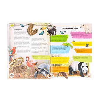 Dinosaurs and Animals Amazing Sticker Atlas Book image number 3