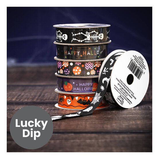 Assorted Halloween Ribbon 2m image number 1
