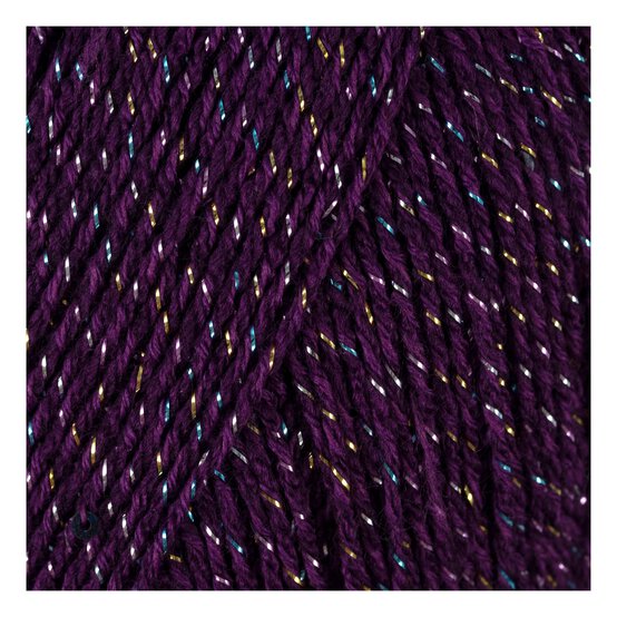 Knitcraft Purple Knit Fever Yarn 100g image number 2