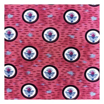 V&A Regency Threads Collage Portraits Cotton Fabric by the Metre