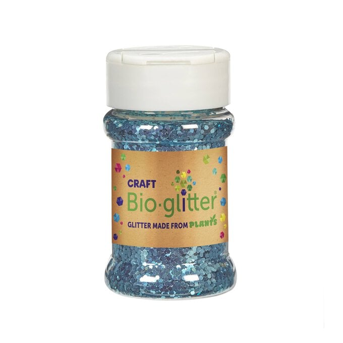Turquoise Craft Bioglitter Shaker 40g image number 1