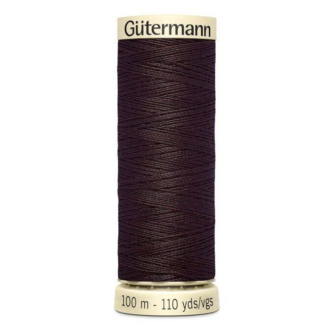Gutermann Brown Sew All Thread 100m (23) image number 1