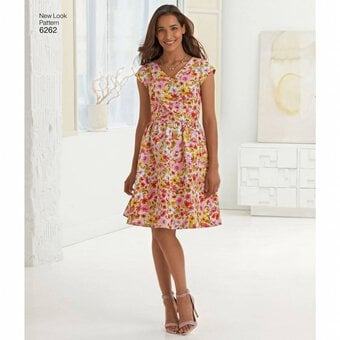 New Look Women's Dress Sewing Pattern 6262 image number 4