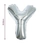 Silver Foil Letter Y Balloon image number 2